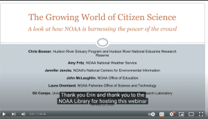 Click to watch: The Growing World of Citizen Science