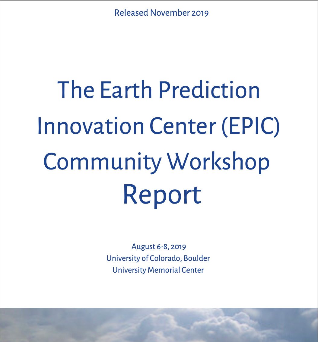 EPIC Workshop Report November 2019