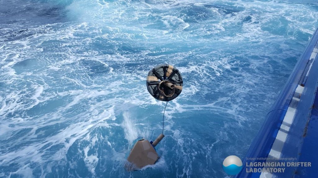 Photo of innovative expendable drifting buoys